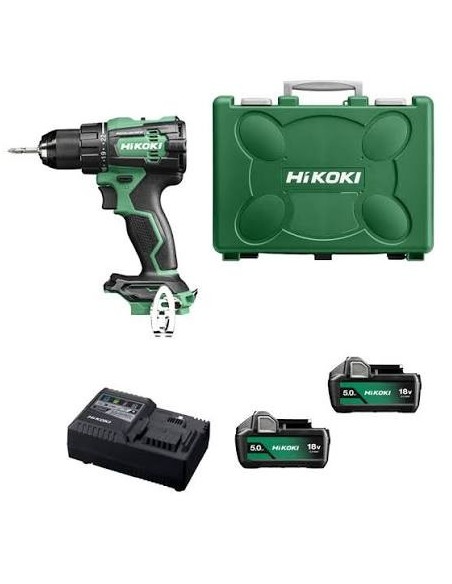 Perceuse visseuse 70Nm 18V 5Ah Li-Ion - HIKOKI - DS18DEWJZ