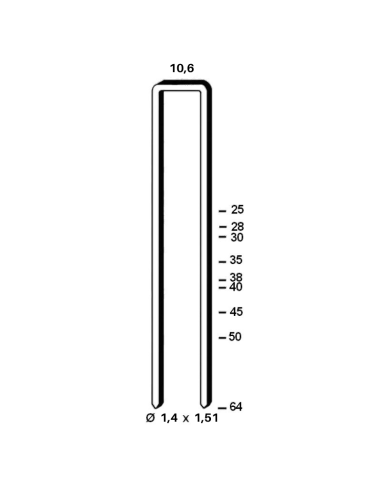 Agrafe N type G5562 - 25 à 63mm