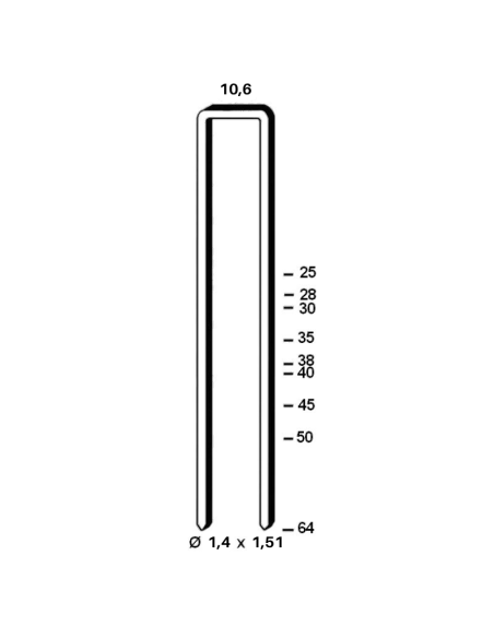 Agrafe N type G5562 - 25 à 63mm