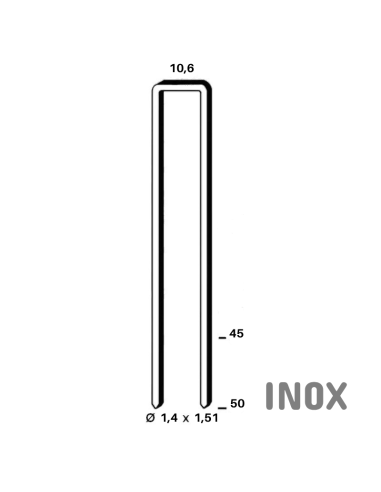 Agrafe N type G5562 INOX - 25 à 63mm