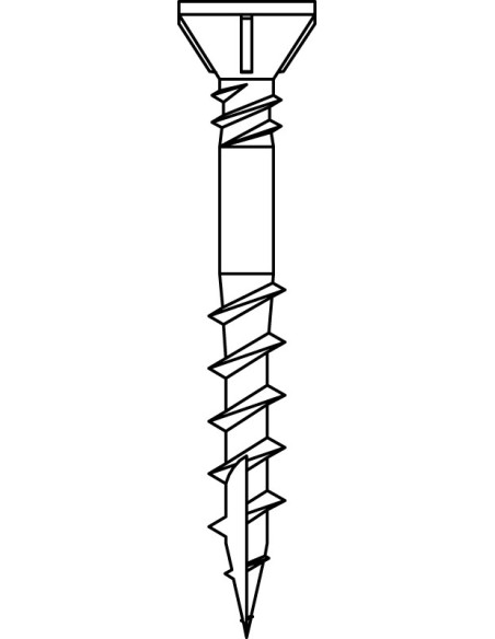 Vis en bande bois / bois - INOX - SENCO DURASPIN - 50 à 75mm