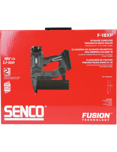 Cloueur à batterie à brads AX - SENCO - FUSION F-18XP