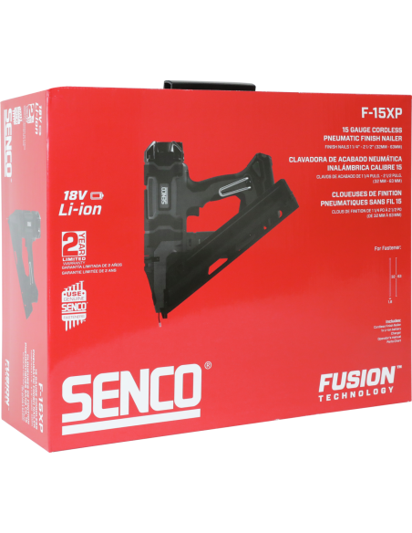Cloueur à batterie à brads DA - SENCO - FUSION F-15XP