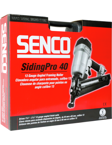 Cloueur pneumatique charpente 34° - SENCO - SIDINGPRO40