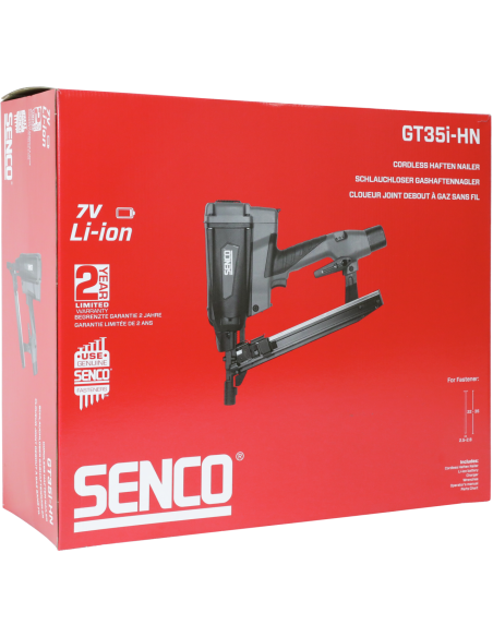 Cloueur à gaz charpente 21° Joint debout - SENCO - GT35i-HN