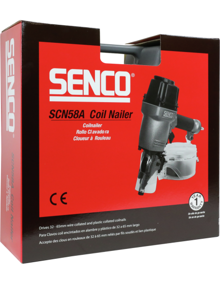 Cloueur pneumatique rouleau 16° Plat - SENCO - SCN58A