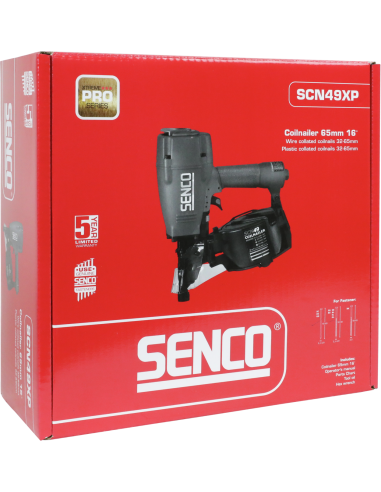Cloueur pneumatique rouleau 16° Plat - SENCO - SCN49XP