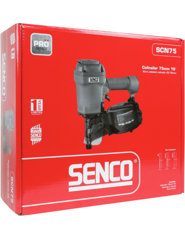 Cloueur pneumatique rouleau 16° Plat - SENCO - SCN75