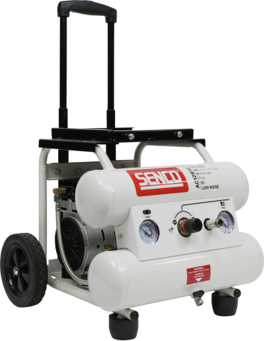 Compresseur silencieux sans huile 10L - SENCO - AC12810
