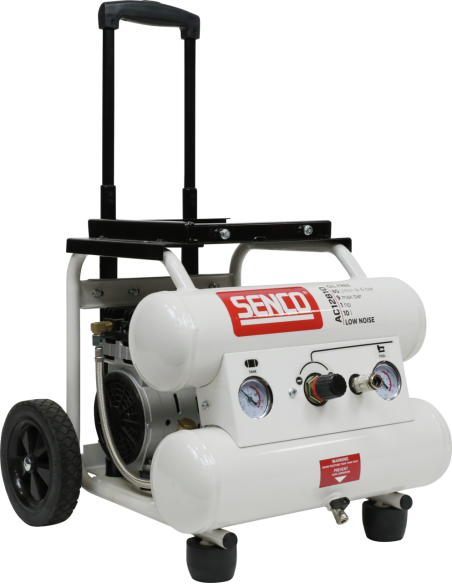Compresseur silencieux sans huile 10L - SENCO - AC12810