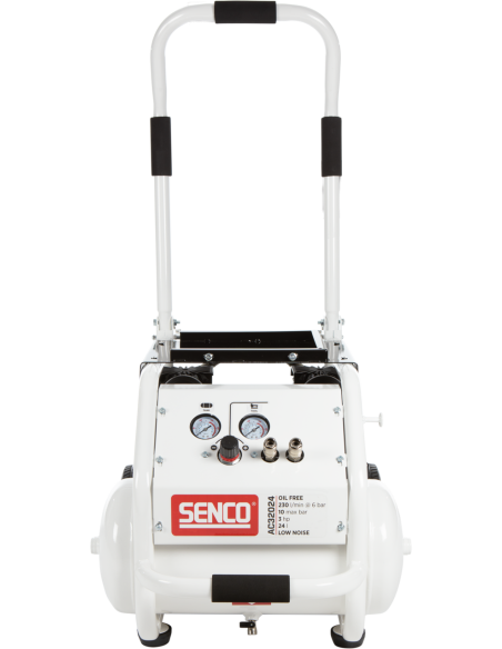 Compresseur silencieux 24L 10bar - SENCO - AC32024