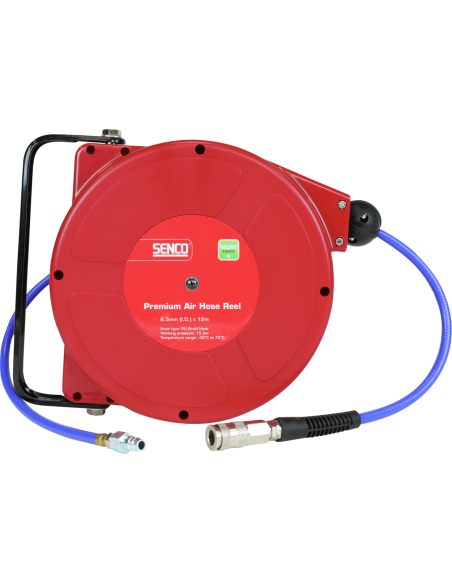 Enrouleur de flexible Auto PU - SENCO - 12m x 6,5mm