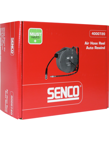 Enrouleur de flexible Auto PU - SENCO - 12m x 6,5mm