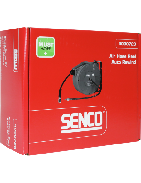 Enrouleur de flexible Auto PU - SENCO - 12m x 6,5mm