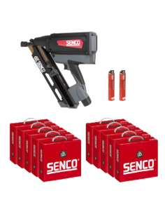 Lot cloueur à gaz charpente 34° - SENCO - SGT90I + 20 000 pointes 2.8x70mm
