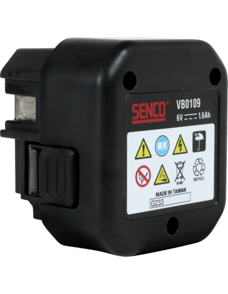 Batterie 6V 1.65 Ah - SENCO - VB0109EU
