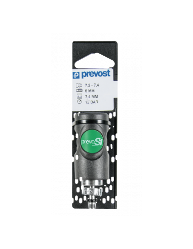Raccord rapide 7mm pour flexible 6 à 13mm - PREVOST - ESI 071806