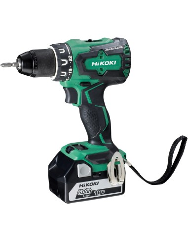 Perceuse visseuse 70Nm 18V 5Ah Li-Ion - HIKOKI - DS18DBSLWJZ