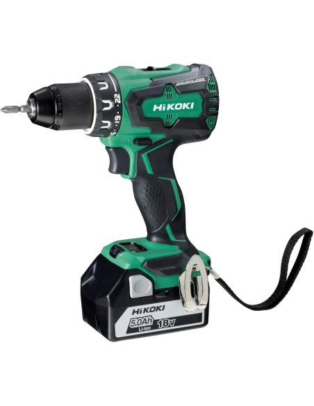 Perceuse visseuse 70Nm 18V 5Ah Li-Ion - HIKOKI - DS18DBSLWJZ