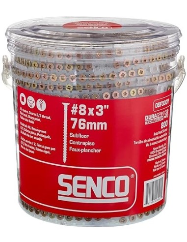 Vis en bande bois / bois - Zingué - SENCO DURASPIN - 4.2 x 35 à 55mm