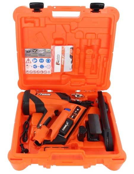 Cloueur Paslode à gaz COMBIXi avec batterie et chargeur - SPIT - 014005