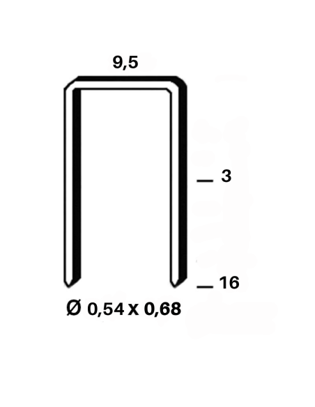 Agrafe C type G3 - 3 à 16mm