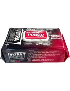 Lingettes nettoyantes biface rugueuse XXL  - ULTRAGRIME - PRO 80