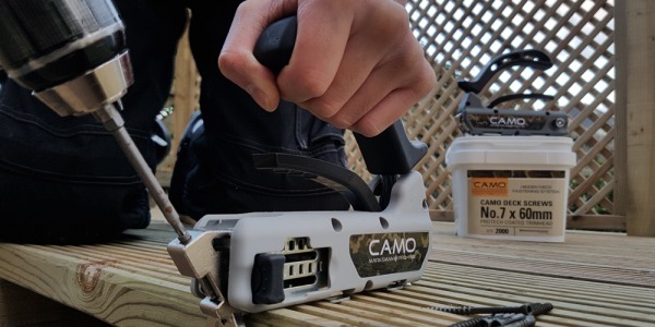 Vis terrasse CAMO – Fixation invisible pour lames bois et composite